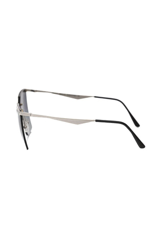 Silver Metallic Women Sunglass