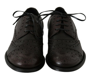 Dolce & Gabbana Elegant Wingtip Derby Dress Shoes