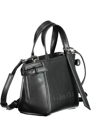 Calvin Klein Black Polyester Women Handbag