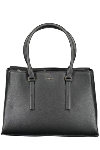 Calvin Klein Black Polyester Women Handbag