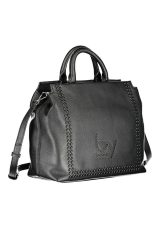 "Black Polyethylene Women Handbag" - IzzySauvage