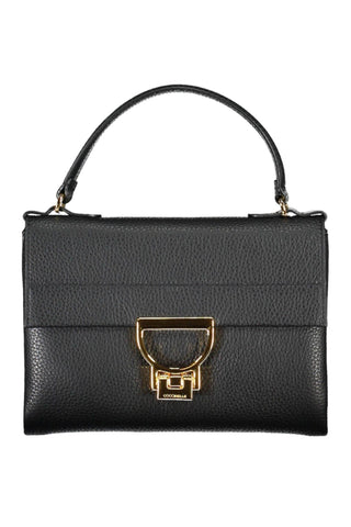 Black Leather Women Handbag