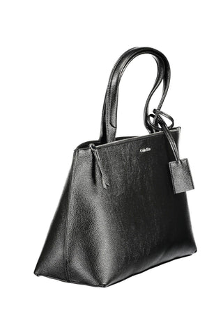 Calvin Klein Black Polyester Women Handbag