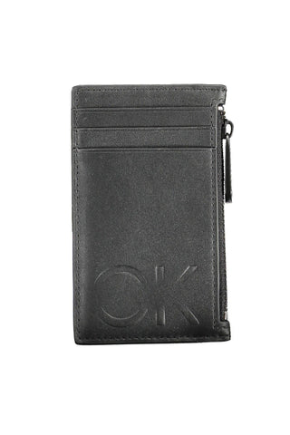 Black Leather Men Wallet