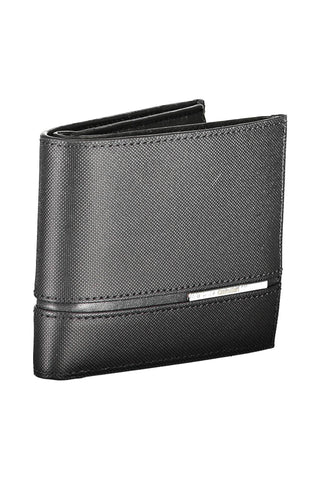 Black Leather Men Wallet