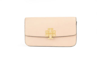 Tory Burch Britten Small Meadowsweet Leather Chain Wallet Crossbody Bag