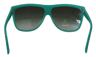 Dolce & Gabbana Green Stars Acetate Square Shades Sunglasses