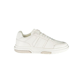 Tommy Hilfiger White Polyethylene Men Sneaker