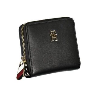 Elegant Black Multi-Compartment Wallet