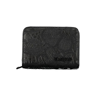 Elegant Black Wallet with Secure Compartments