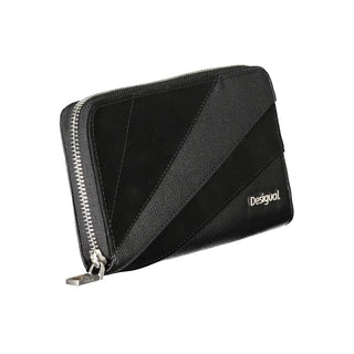 Desigual Black Polyethylene Wallet