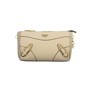 Beige Polyethylene Handbag