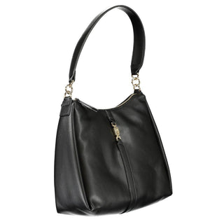 Tommy Hilfiger Black Polyester Handbag