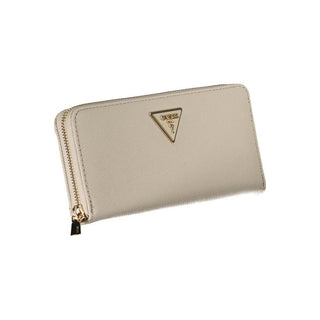 Beige Polyethylene Wallet