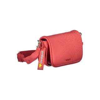 Desigual Red Polyethylene Handbag