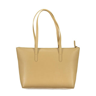 Beige Leather Handbag - IzzySauvage