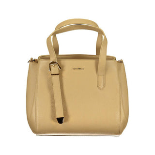 Beige Leather Handbag - IzzySauvage