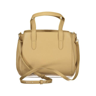 Beige Leather Handbag - IzzySauvage