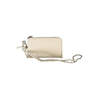 Beige Polyethylene Wallet