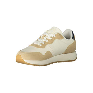 Beige Leather Men Sneaker - IzzySauvage