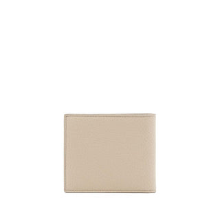 Beige Leather Wallet - IzzySauvage