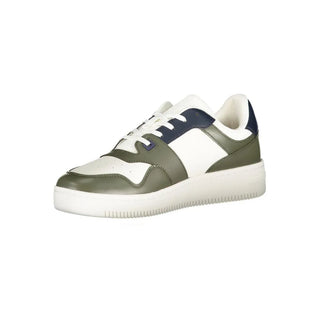 Tommy Hilfiger Green Polyester Sneaker