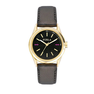 Black Leather Watch