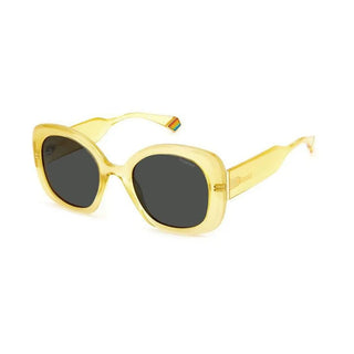 Yellow Metal Sunglasses