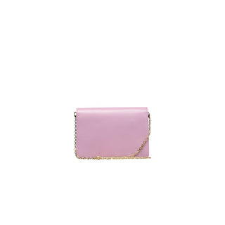 Purple Polyethylene Crossbody Bag