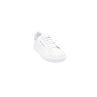 Armani Exchange White Polyester Sneaker