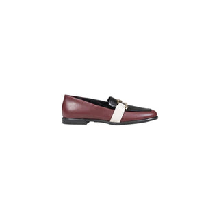 Furla Purple Leather Flat Shoe