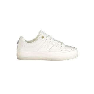 Tommy Hilfiger White Polyester Sneaker