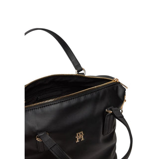 Tommy Hilfiger Black Recycled Polyester Handbag