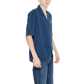 Tommy Hilfiger Jeans Blue Lyocell Shortsleeve