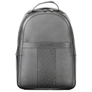 Tommy Hilfiger Black Polyester Backpack