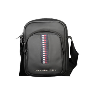 Tommy Hilfiger Black Polyester Shoulder Bag