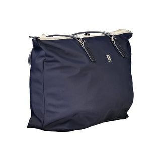 Tommy Hilfiger Blue Polyester Handbag