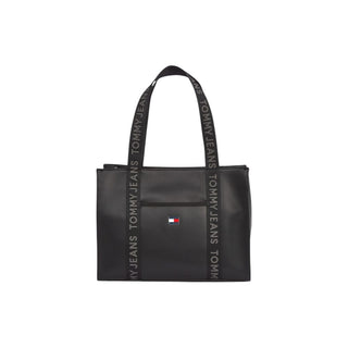 Tommy Hilfiger Black Polyethylene Handbag