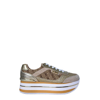 Guess Beige Polyester Sneaker