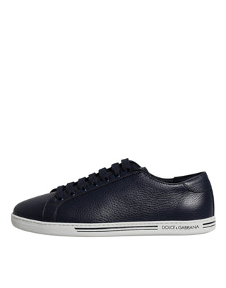 Dolce & Gabbana Blue Low Top Men Saint Tropez Sneakers Shoes