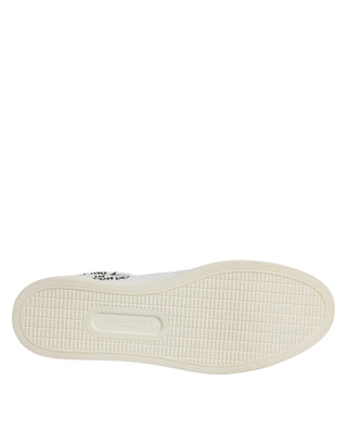 Dolce & Gabbana White Leather Milano Low Top Sneakers Shoes