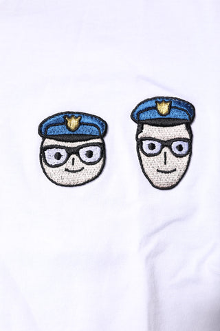 Dolce & Gabbana White #DGFamily Cotton Crew Neck T-shirt