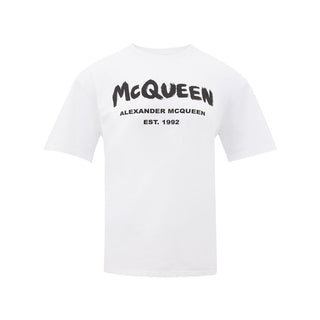 Alexander McQueen White Cotton T-Shirt