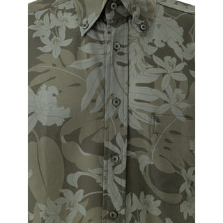 Tom Ford Green Lyocell Shirt