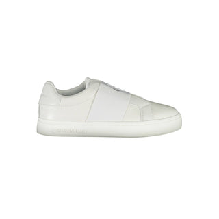 Calvin Klein White Leather Women Sneaker