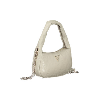 Guess Jeans Gray Cotton Women Handbag
