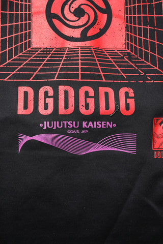 Dolce & Gabbana Black Cotton Graphic Print Crew Neck T-shirt