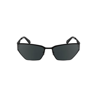Calvin Klein Black Metal Women Sunglasses