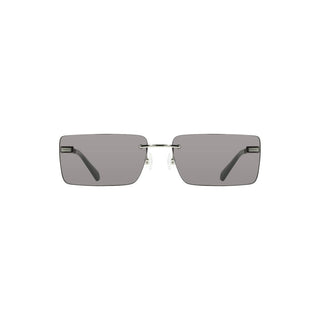 Calvin Klein Black Metal Women Sunglass