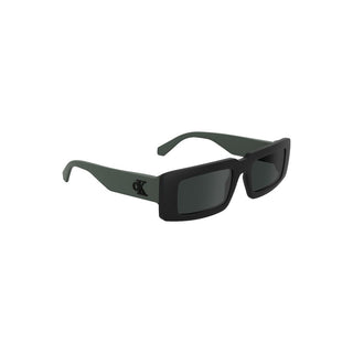 Calvin Klein Black Bio-Based Fabric Men Sunglasses